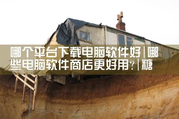 哪个平台下载电脑软件好|糖心Vlog入口