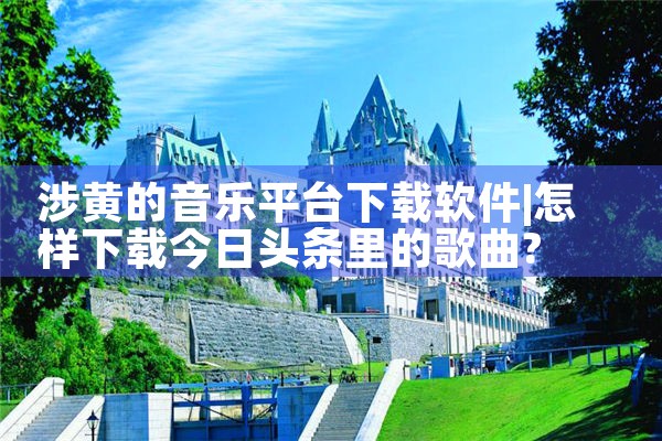 涉黄的音乐平台下载软件